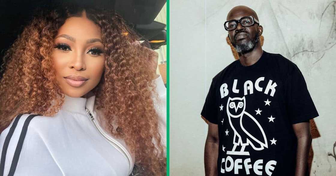Enhle Mbali opened up about Black Coffee's child maintenance Enhle Mbali opened up about Black Coffee's child maintenance