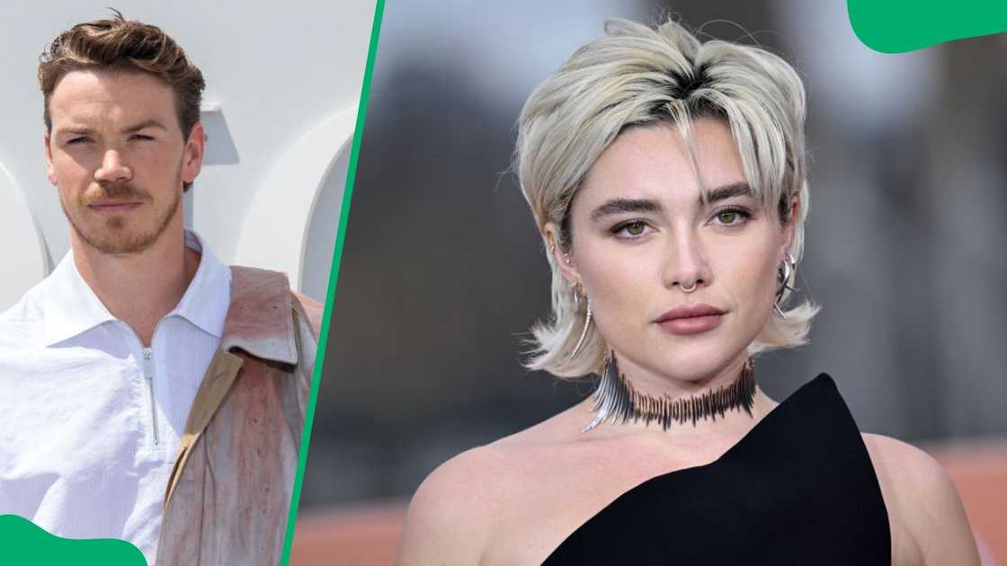 Will Poulter at the 2024 Paris Fashion Week (L). Florence Pugh at the Dune: Part Two photocall in 2024 (R) Will Poulter at the 2024 Paris Fashion Week (L). Florence Pugh at the Dune: Part Two photocall in 2024 (R)