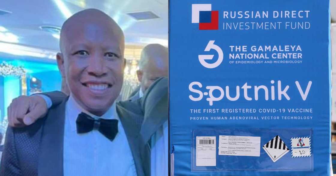 "We Want That One": Julius Malema About Russia's Sputnik Vaccine "We Want That One": Julius Malema About Russia's Sputnik Vaccine