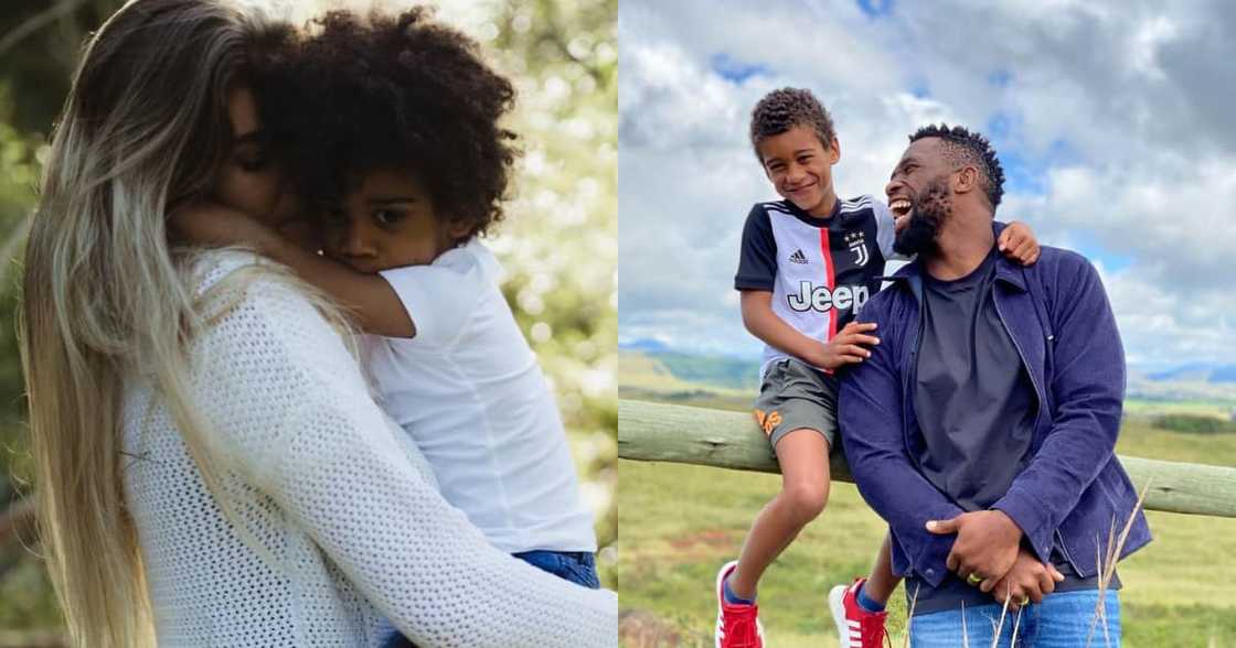Rachel, Siya Kolisi, celebrate, son, Nicolas' 7th birthday, celebrity Rachel, Siya Kolisi, celebrate, son, Nicolas' 7th birthday, celebrity