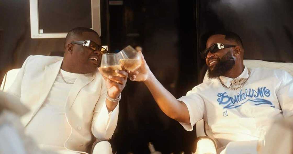 Cassper Nyovest breaks down at memorial service Cassper Nyovest breaks down at memorial service