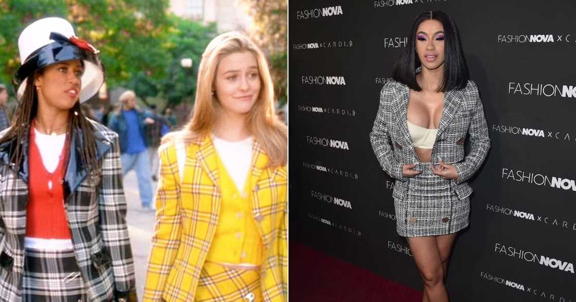 Cardi B, , Stacey Dash (as Dionne Davenport), and Alicia Silverstone (as Cher Horowitz). Cardi B, , Stacey Dash (as Dionne Davenport), and Alicia Silverstone (as Cher Horowitz).
