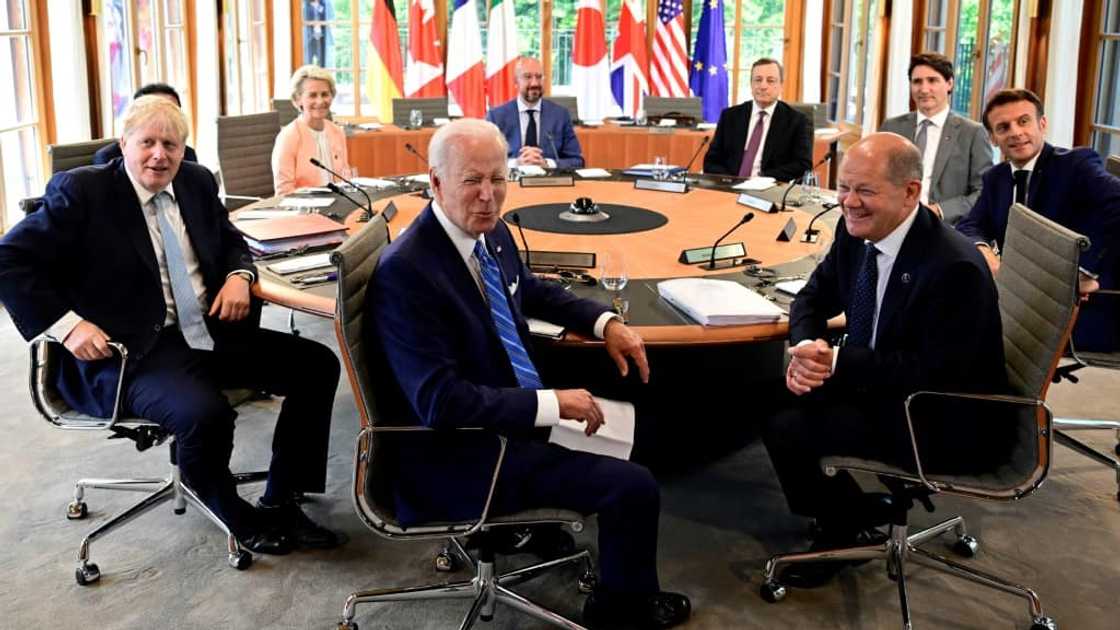 G7 leaders had a laugh recalling Vladimir Putin's infamous 2009 bare-chested horse riding photo G7 leaders had a laugh recalling Vladimir Putin's infamous 2009 bare-chested horse riding photo