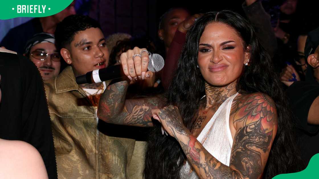 Kwn and Kehlani in Los Angeles Kwn and Kehlani in Los Angeles