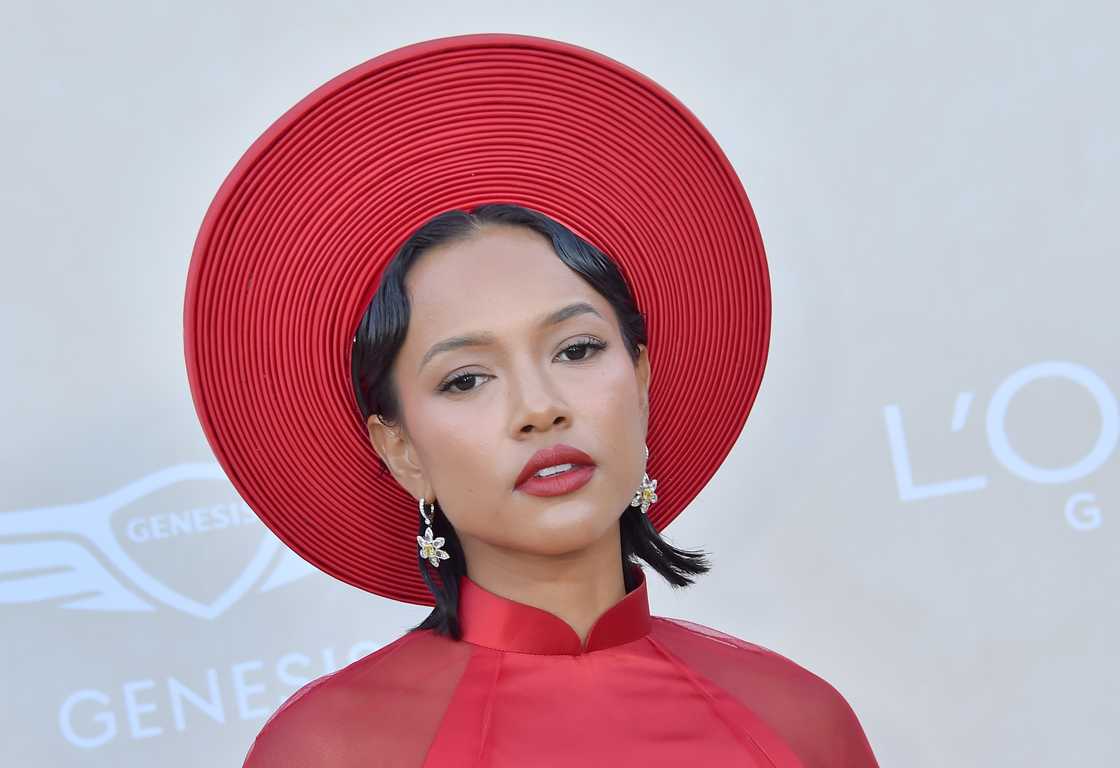 Karrueche Tran at the Gold Gala