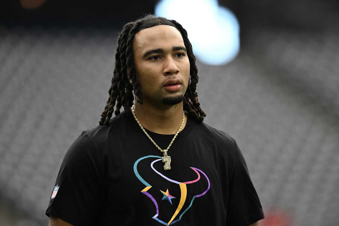 C.J. Stroud at NRG Stadium in Houston, Texas