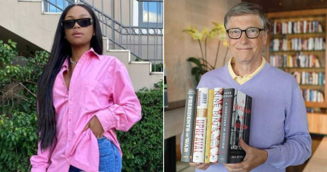 Bonang Matheba Slides Into Bill Gates’ DM’s: Billionaire Aspirations Bonang Matheba Slides Into Bill Gates’ DM’s: Billionaire Aspirations