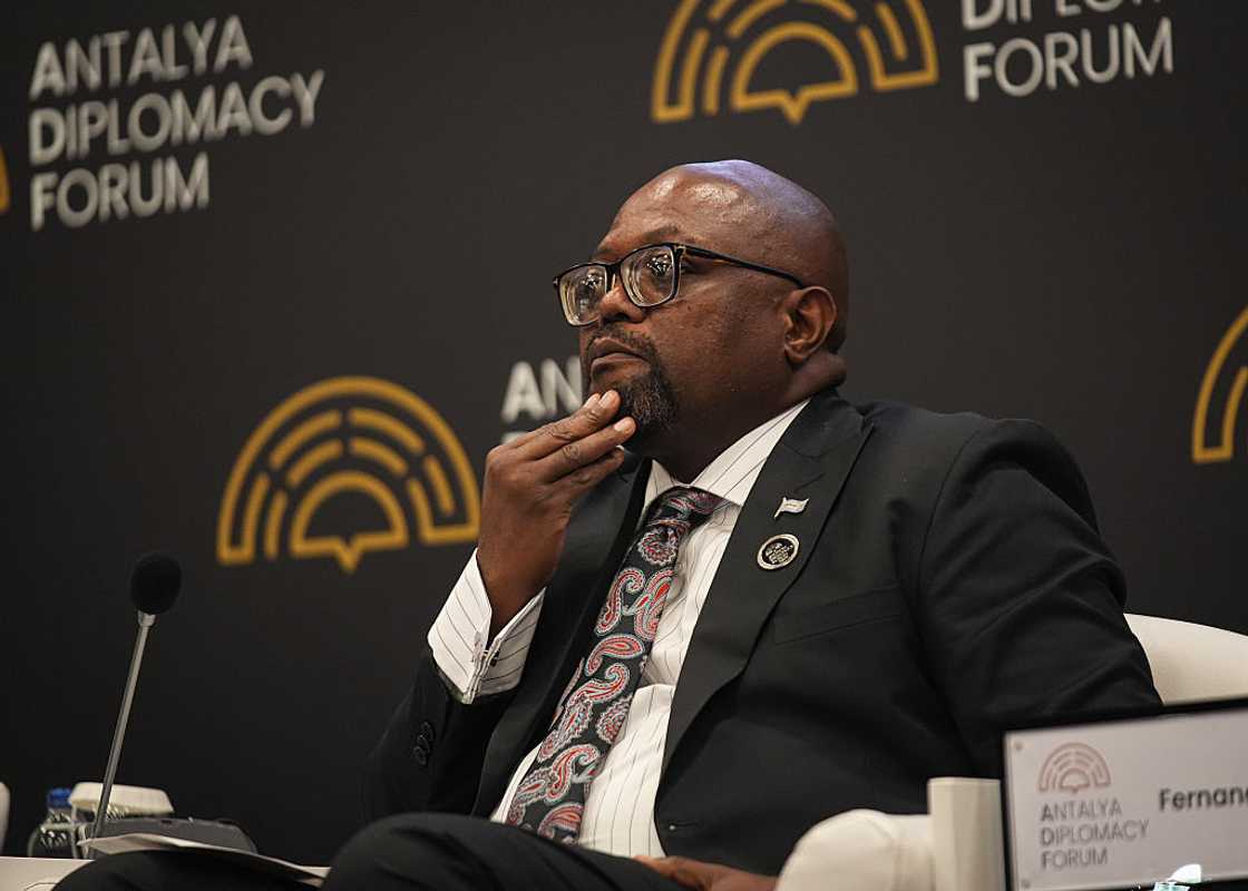 ANTALYA, TURKIYE - APRIL 18: Botswanaâs Minister of International Relations Phenyo Butale attends ADF2026 Talks within Antalya Diplomacy Forum, in Antalya, Turkiye on April 18, 2026 ANTALYA, TURKIYE - APRIL 18: Botswanaâs Minister of International Relations Phenyo Butale attends ADF2026 Talks within Antalya Diplomacy Forum, in Antalya, Turkiye on April 18, 2026