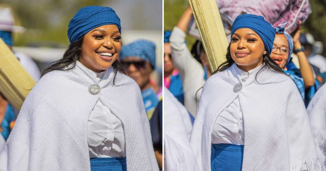 A stunning woman shared photos of her traditional wedding