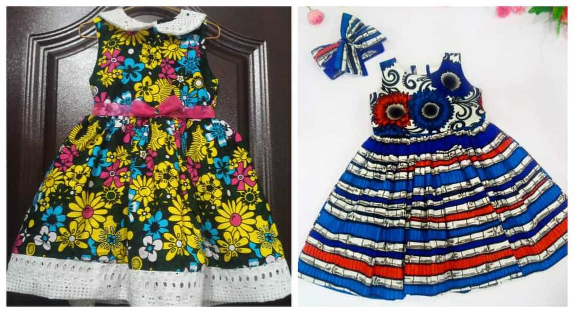 baby Ankara dresses baby Ankara dresses