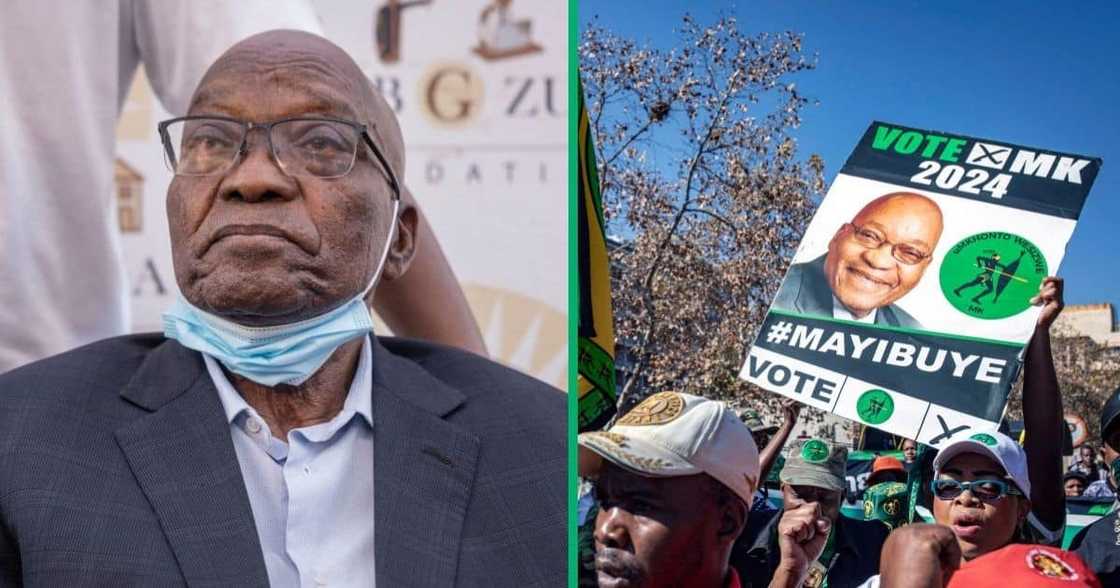 MK Party leader Jacob Zuma a no show at scheduled rally. MK Party leader Jacob Zuma a no show at scheduled rally.