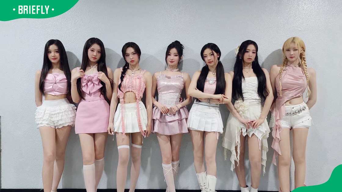 BabyMonster K-pop band during Inkigayo BabyMonster K-pop band during Inkigayo