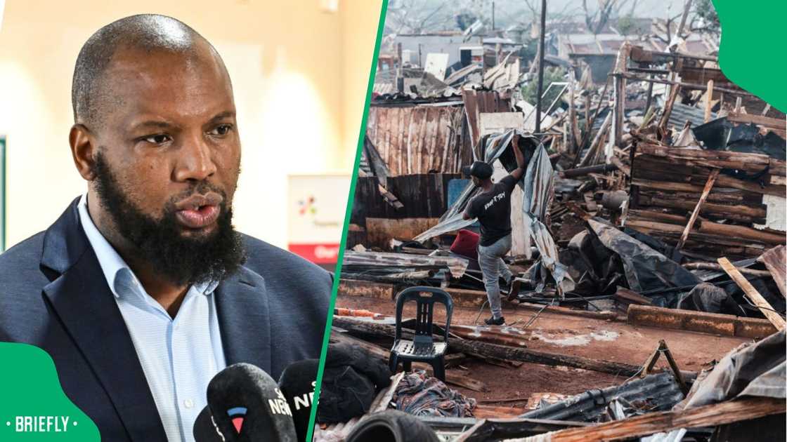 The KwaZulu-Natal MEC of Human Settlements Sboniso Duma said that the government bought a building to house flood victims The KwaZulu-Natal MEC of Human Settlements Sboniso Duma said that the government bought a building to house flood victims