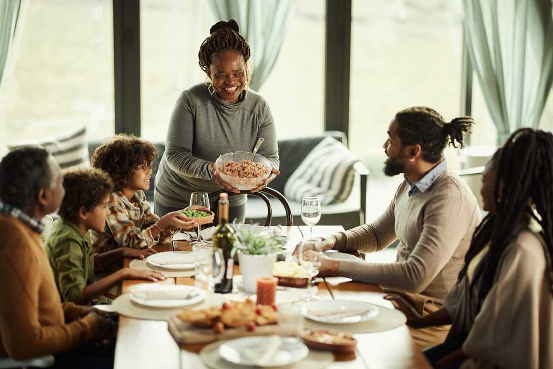 A happy family A happy family