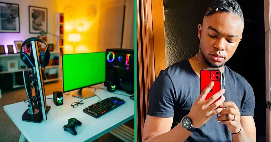 A Tembisa man shared a TikTok video of his Sunday gaming at his place. A Tembisa man shared a TikTok video of his Sunday gaming at his place.