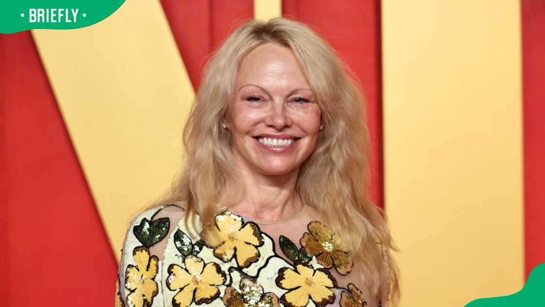 Pamela Anderson at the 2024 Vanity Fair Oscar Party Hosted By Radhika Jones Pamela Anderson at the 2024 Vanity Fair Oscar Party Hosted By Radhika Jones