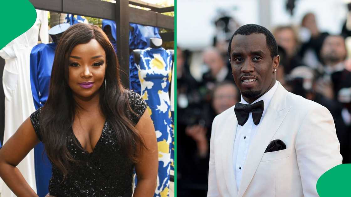 Nonhle Thema attended Diddy's parties Nonhle Thema attended Diddy's parties