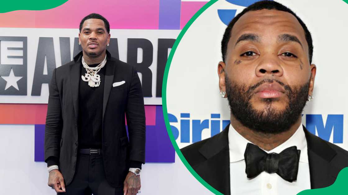 Kevin Gates in Los Angeles, California (L). Kevin Gates in New York City (R).