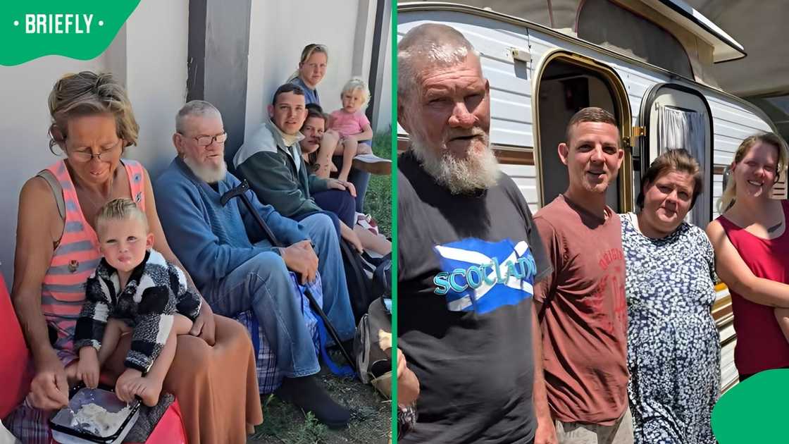 A family was evicted from their rental home.