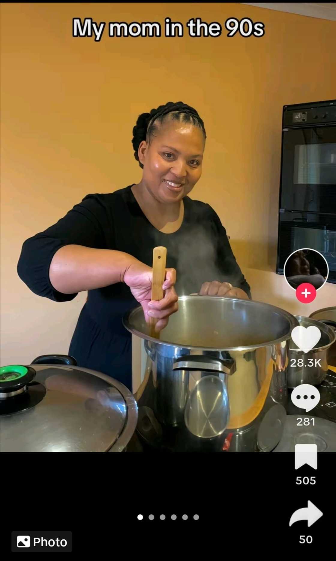 TikTok post of Linda Mtoba Lookalike