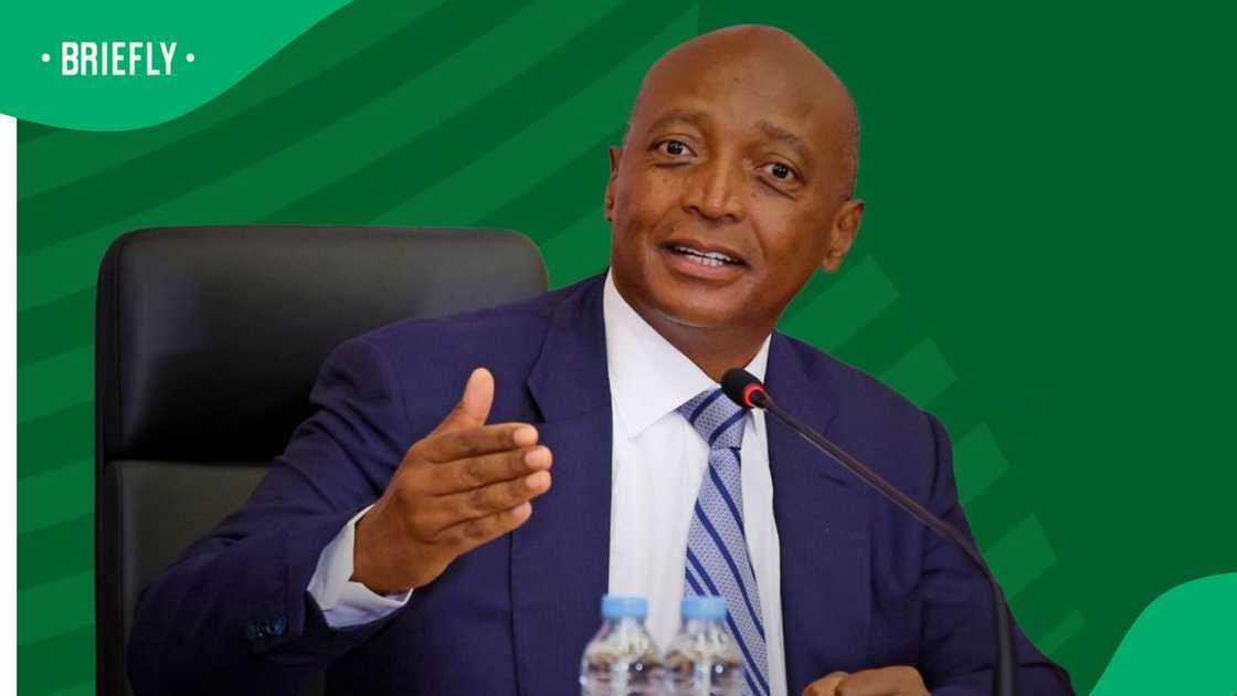 CAF President Patrice Motsepe thanks Morocco King