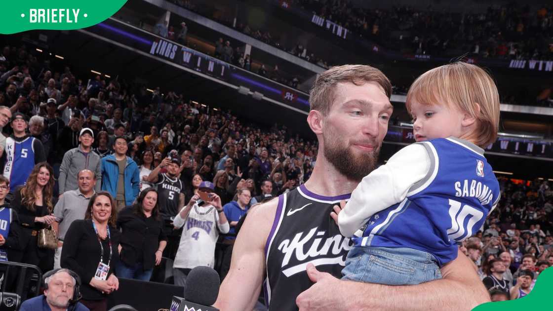 Domantas Sabonis' son Domantas Sabonis' son