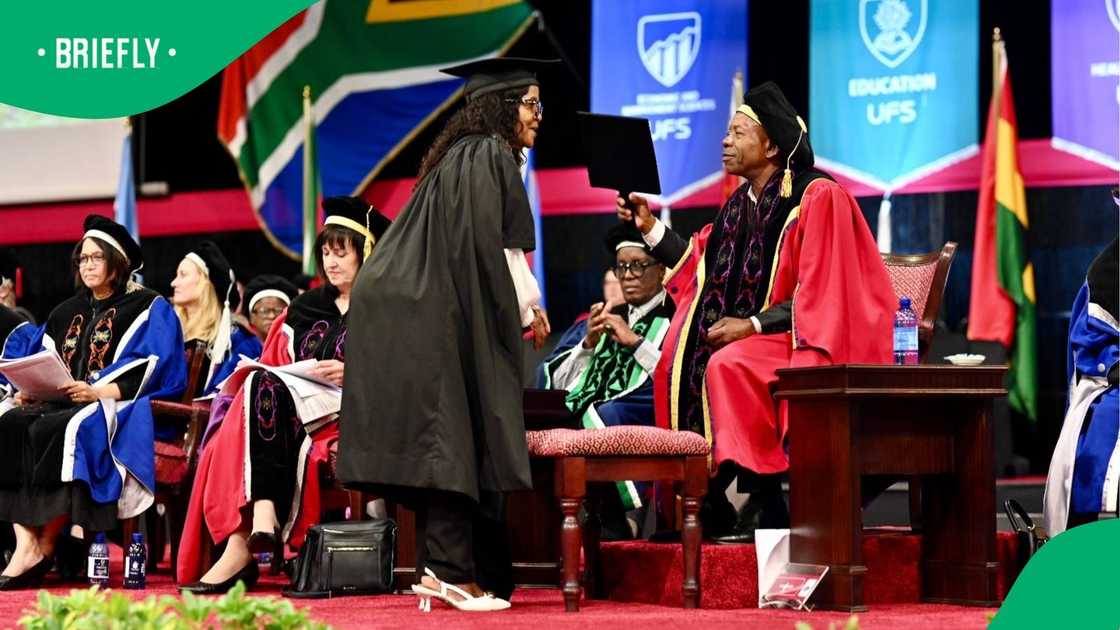 UFS granny graduates after many setbacks at the age of 70 UFS granny graduates after many setbacks at the age of 70