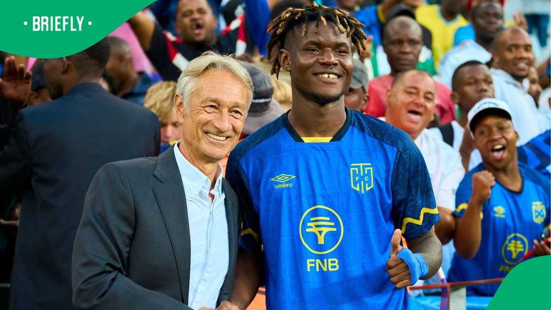 Muhsin Ertugral got off to a winning start at Cape Town City.