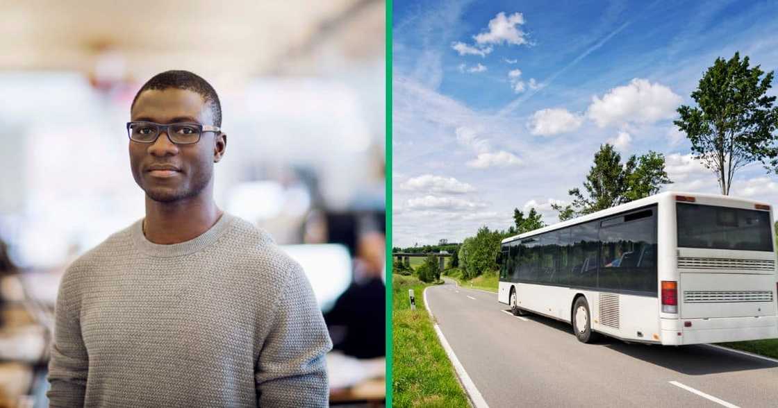 A TikTok video shows a young man running after the bus which amused many people online. A TikTok video shows a young man running after the bus which amused many people online.