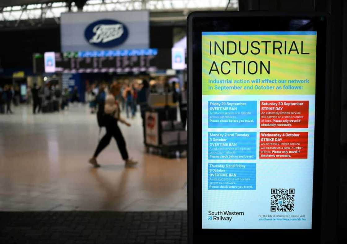 High inflation worsened a cost-of-living crisis and saw a series of strikes across the UK High inflation worsened a cost-of-living crisis and saw a series of strikes across the UK