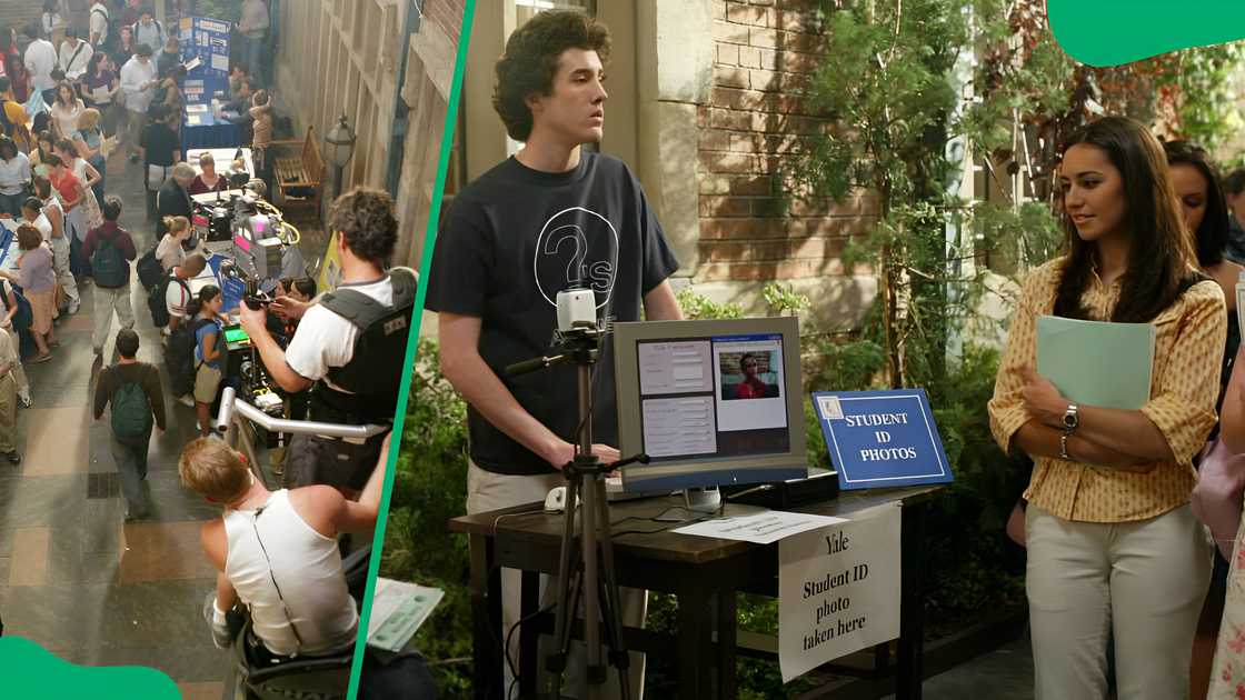 Gilmore Girls campus scenes