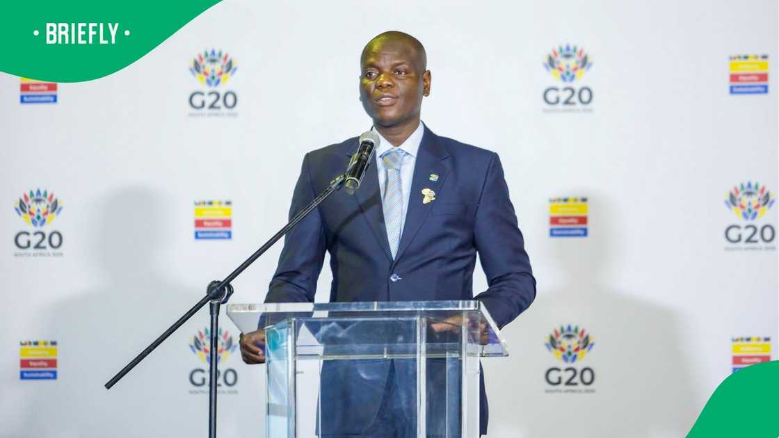 Minister of the Department of International Relations and Cooperation (DIRCO), Ronald Lamola
