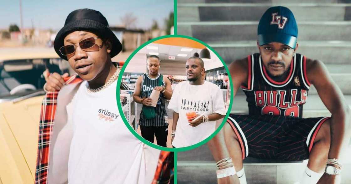 Kabza De Small and Young Stunna leave the internet swooning. Kabza De Small and Young Stunna leave the internet swooning.