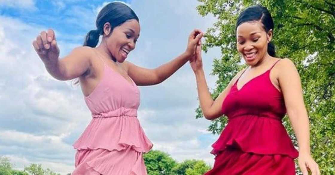 Twins, Innocent Mashile, Millicent Sadiki, 34th birthday, family trip