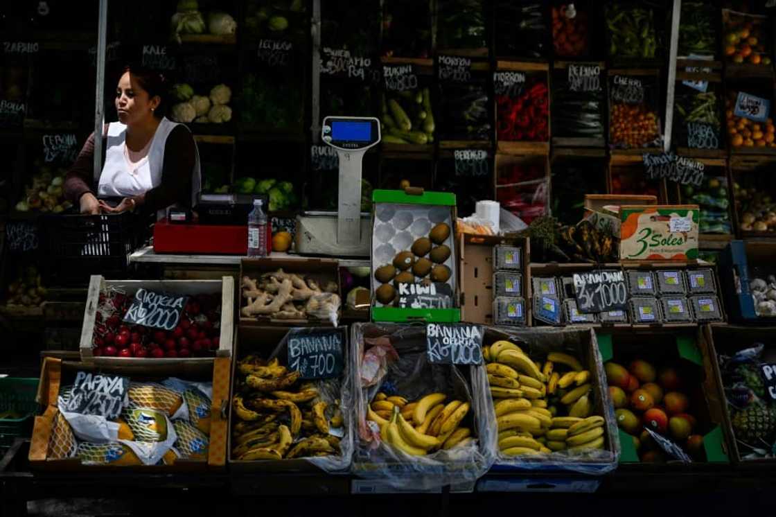 Prices of fruits and vegetables have also soared Prices of fruits and vegetables have also soared