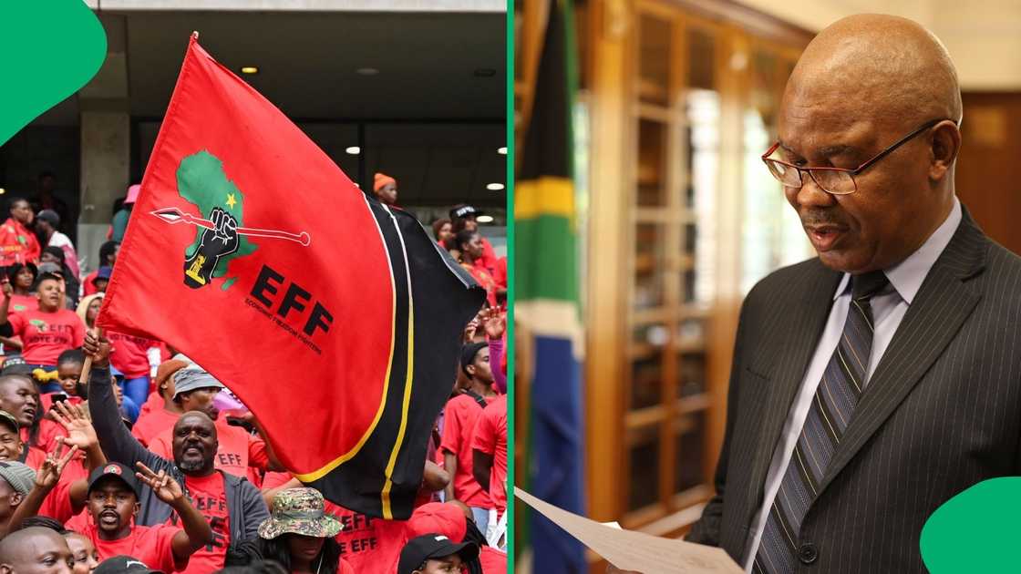 The EFF slammed the appointment of Jabu Mbalula as the stand-in Free State Premier The EFF slammed the appointment of Jabu Mbalula as the stand-in Free State Premier