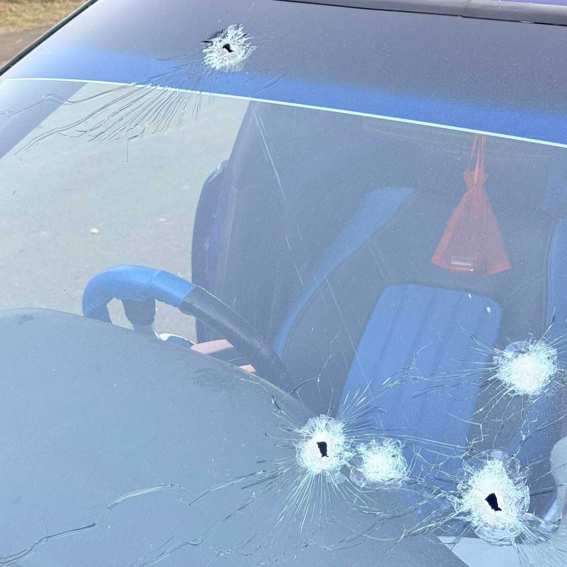 Video of DJ and famous actress' husband's bullet riddled car emerges Video of DJ and famous actress' husband's bullet riddled car emerges