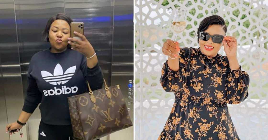 Anele Mdoda shares recipe with a fan