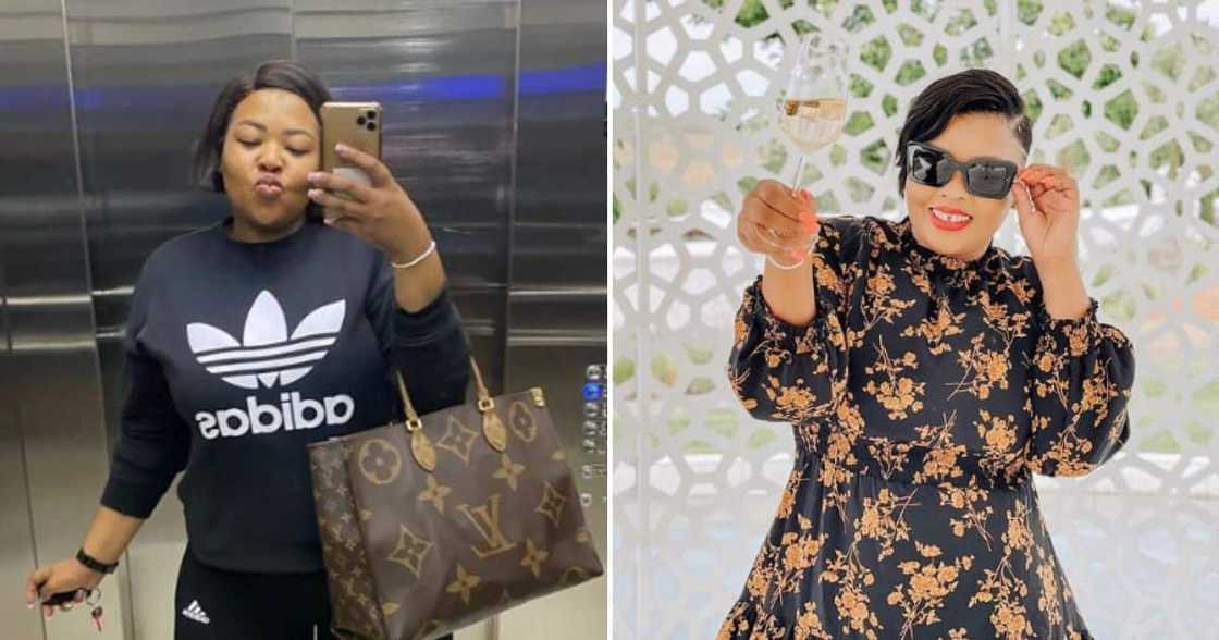 Anele Mdoda shares recipe with a fan Anele Mdoda shares recipe with a fan