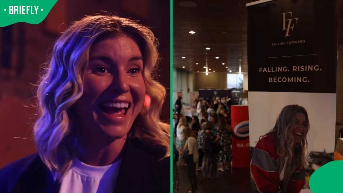 Rachel Kolisi went to Makhanda for her 'Falling Forward' documentary roadshow.