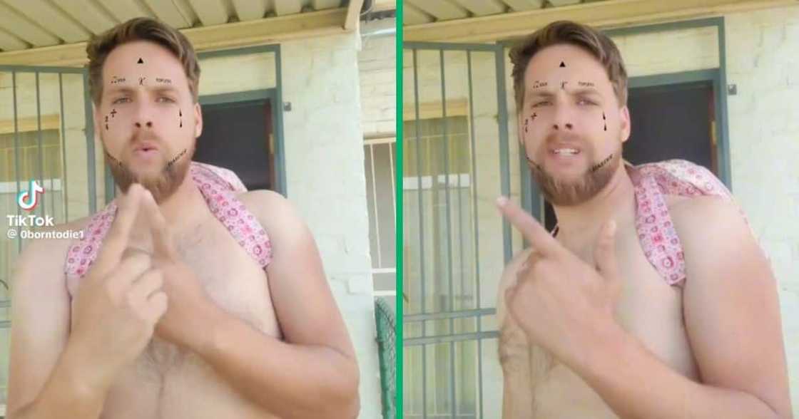 A man danced to Shebeshxt's song A man danced to Shebeshxt's song