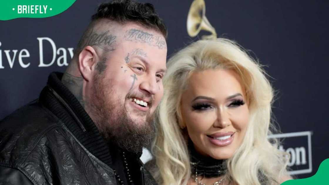 Jelly Roll and Bunnie XO during the 66 Grammy Awards at The Beverly Hilton Jelly Roll and Bunnie XO during the 66 Grammy Awards at The Beverly Hilton