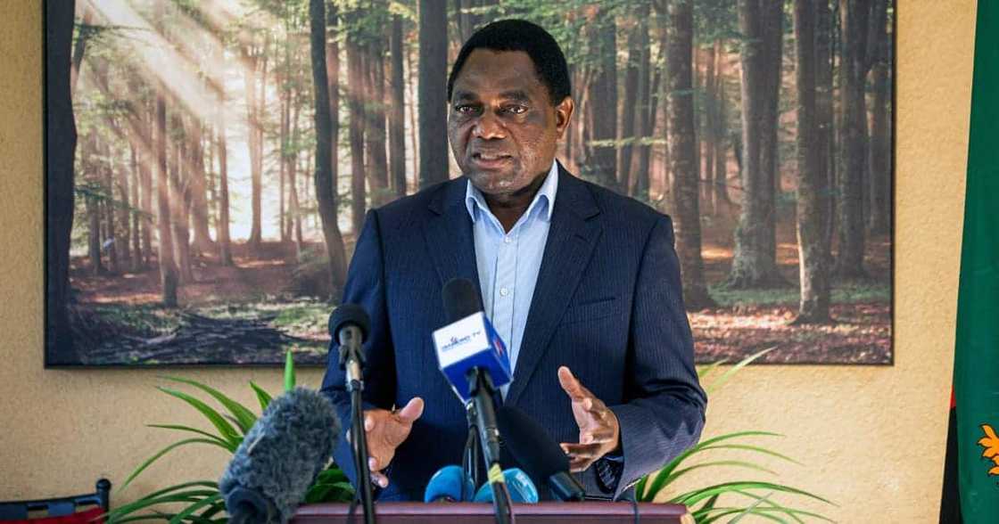 Zambia's president-elect Hakainde Hichilema. Photo: Getty Images