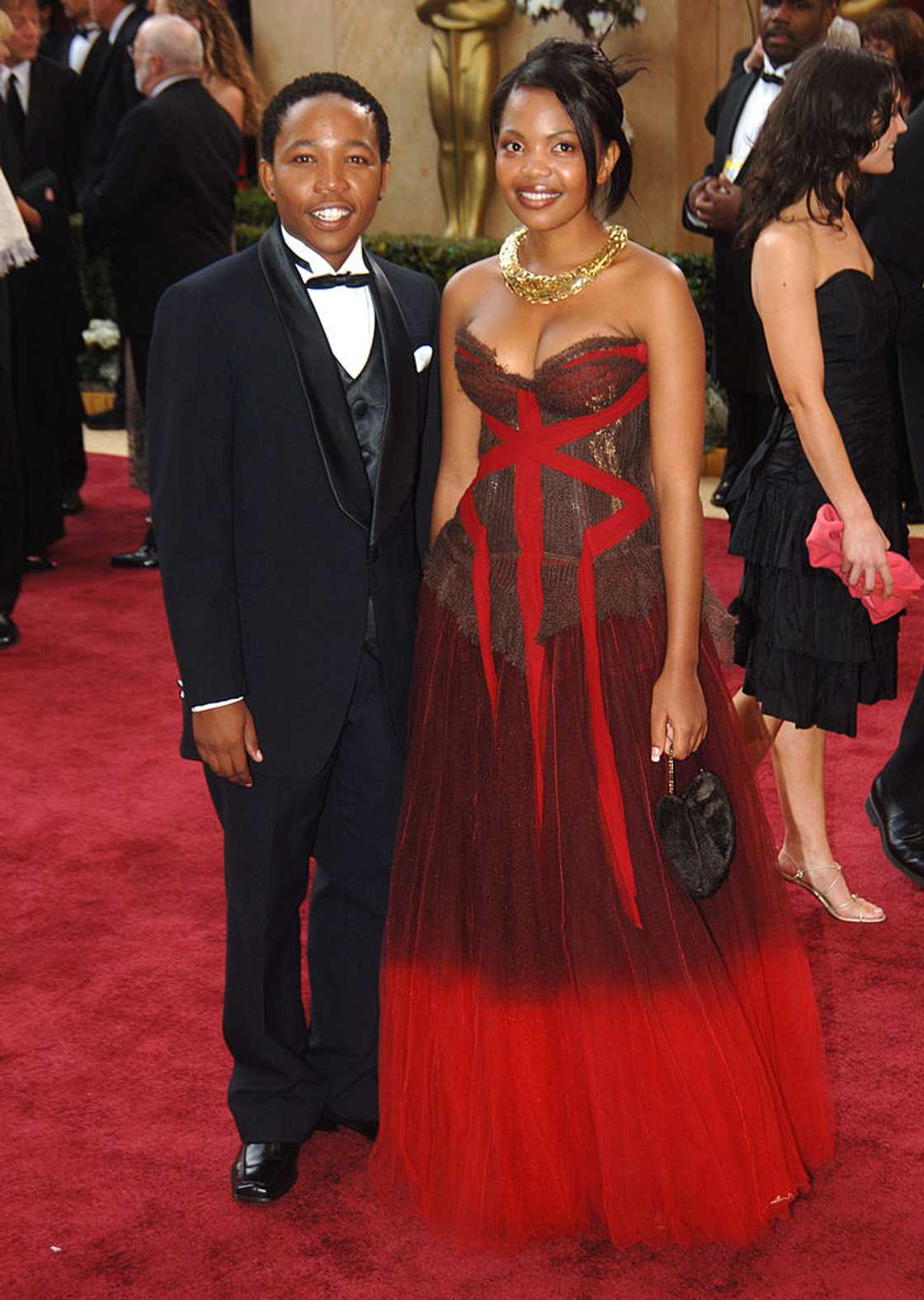 Terry Pheto and Presley Chweneyagae were accused of getting fraudulent lotto funds Terry Pheto and Presley Chweneyagae were accused of getting fraudulent lotto funds