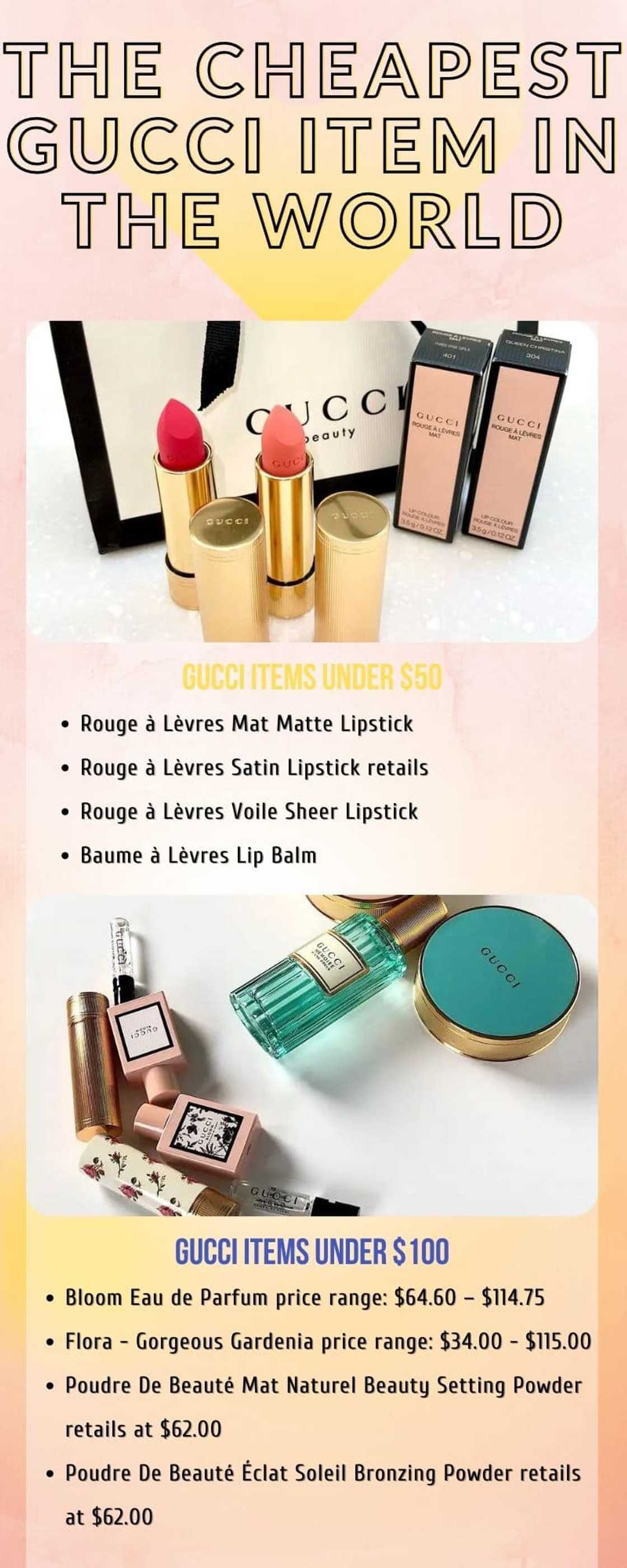 cheapest Gucci item in the world cheapest Gucci item in the world