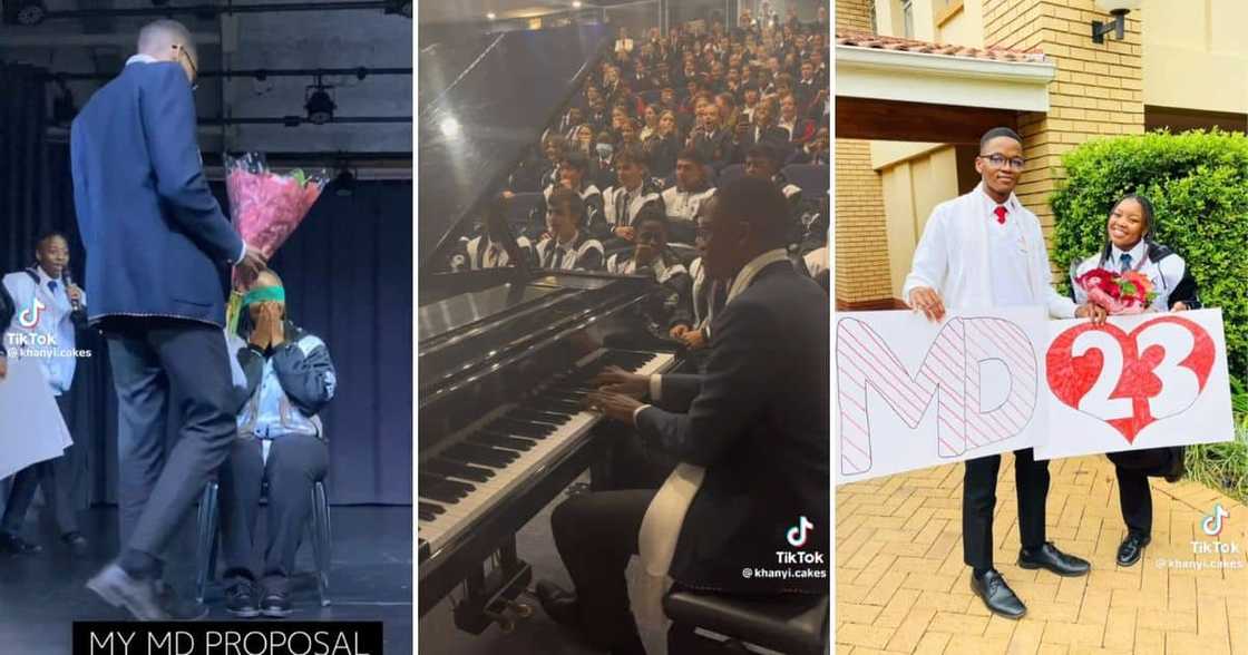 High school boy asked a girl to matric dance High school boy asked a girl to matric dance