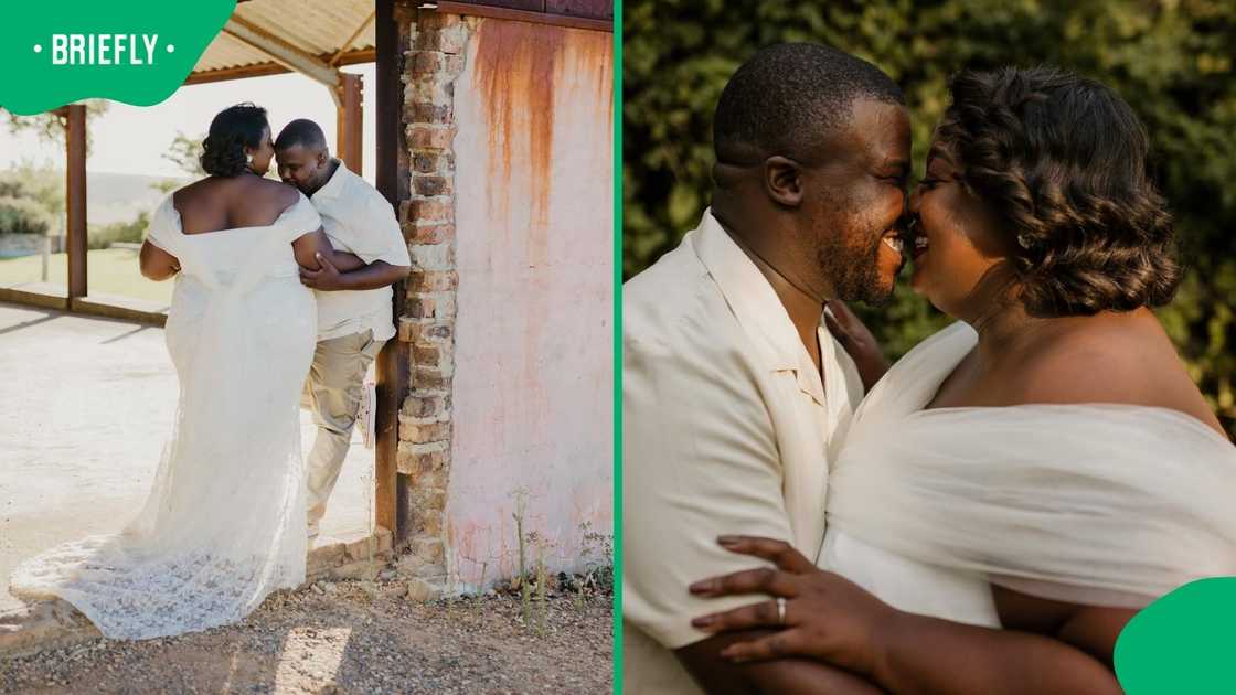 A couple's engagement photos.