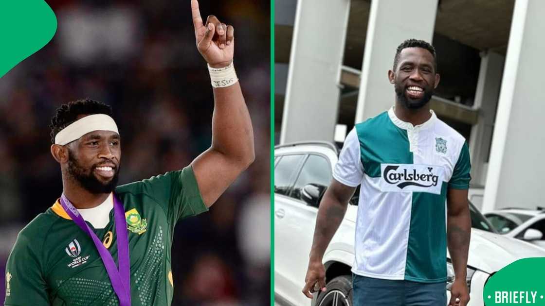 Siya Kolisi's video goes viral. Siya Kolisi's video goes viral.