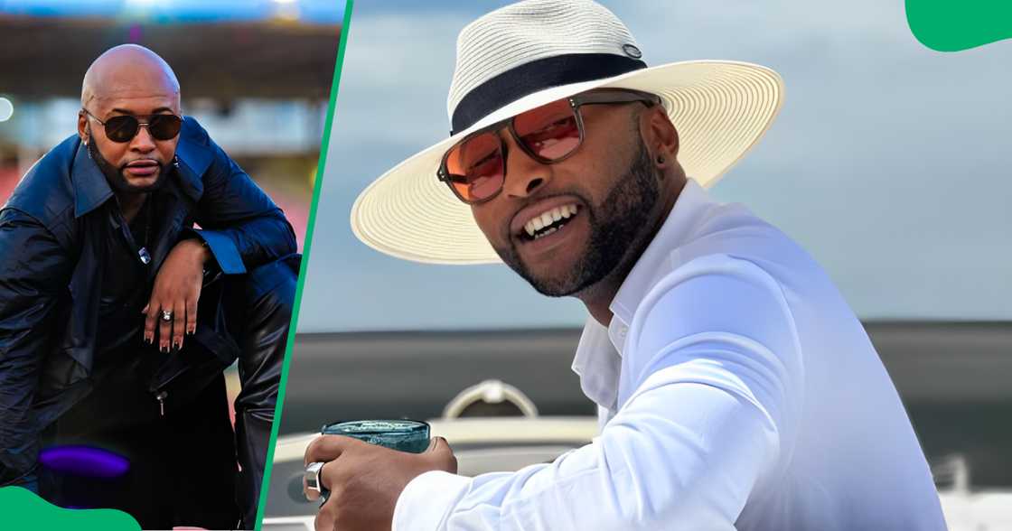 Vusi Nova responded to his fake death news. Vusi Nova responded to his fake death news.