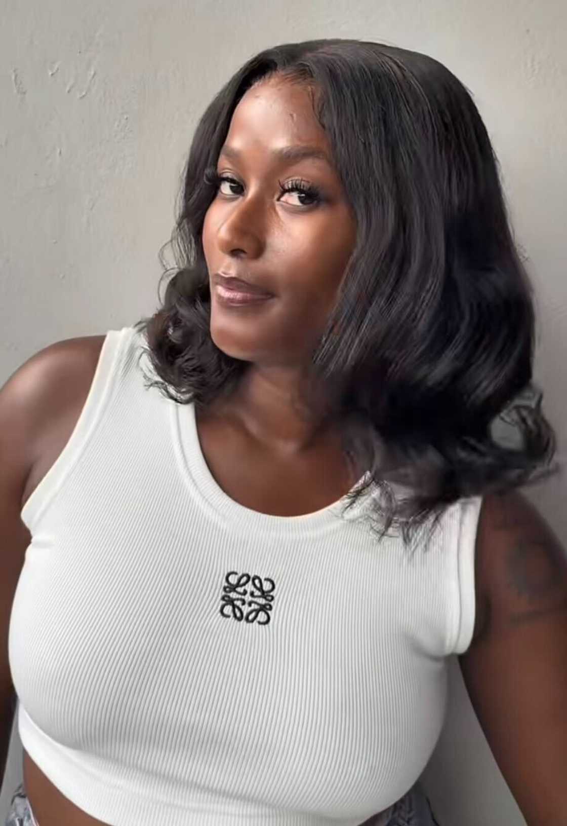A woman transformed her humble beginnings into a stunning home and proudly showcased the results. A woman transformed her humble beginnings into a stunning home and proudly showcased the results.